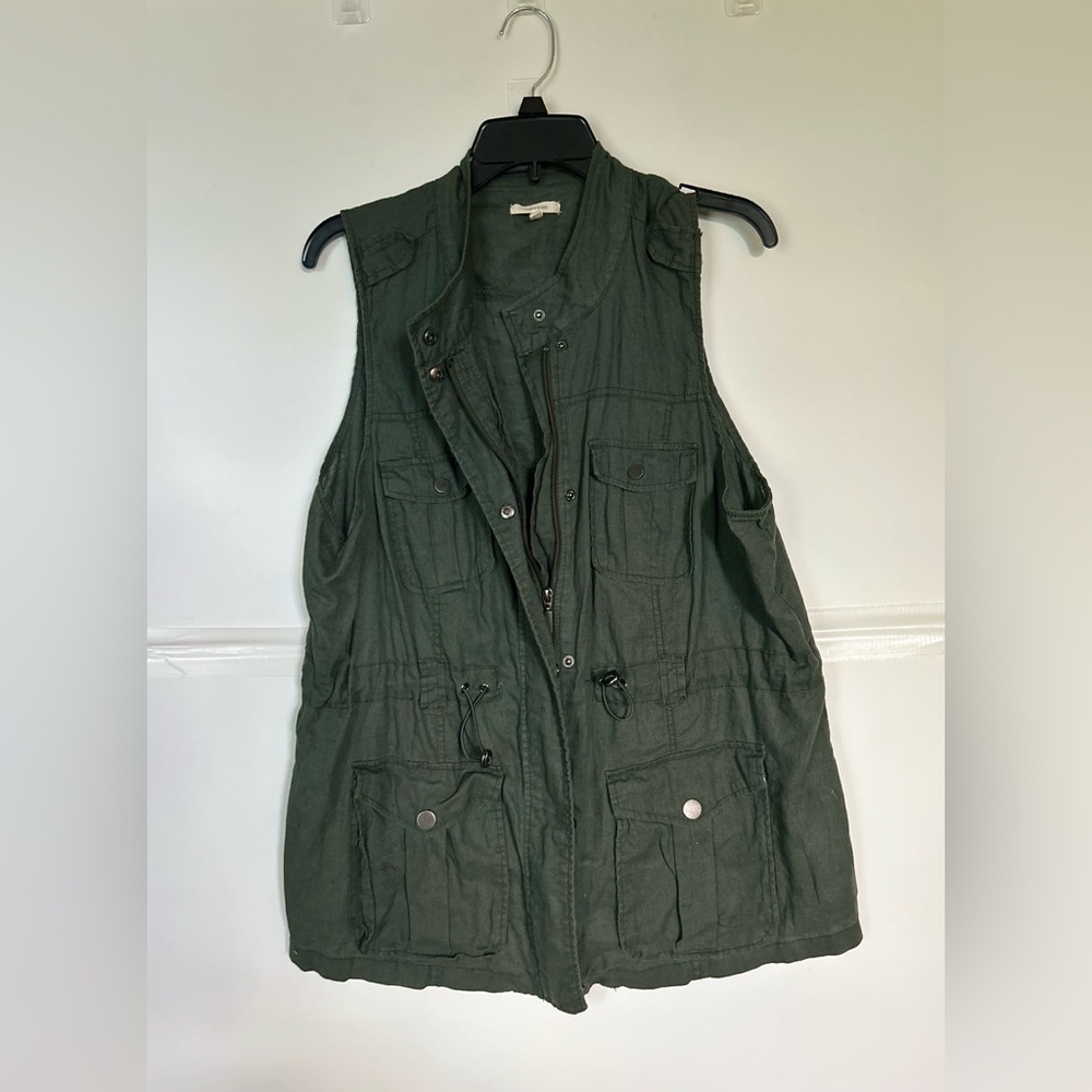 Maurices Olive Sleeveless Vest for women. 1X